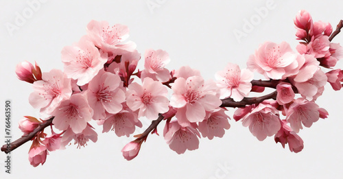 blooming sakura branch with flowers © Светлана Квет