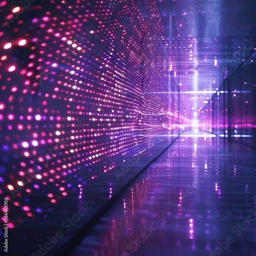 Neon Matrix: Sparkling Dots and Lattices Crafting the Depths of Digital Dimensions" Job ID: a436a25b-9418-4c31-a954-54480babfe67