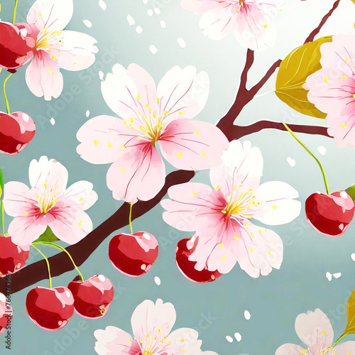 벚꽃 그림