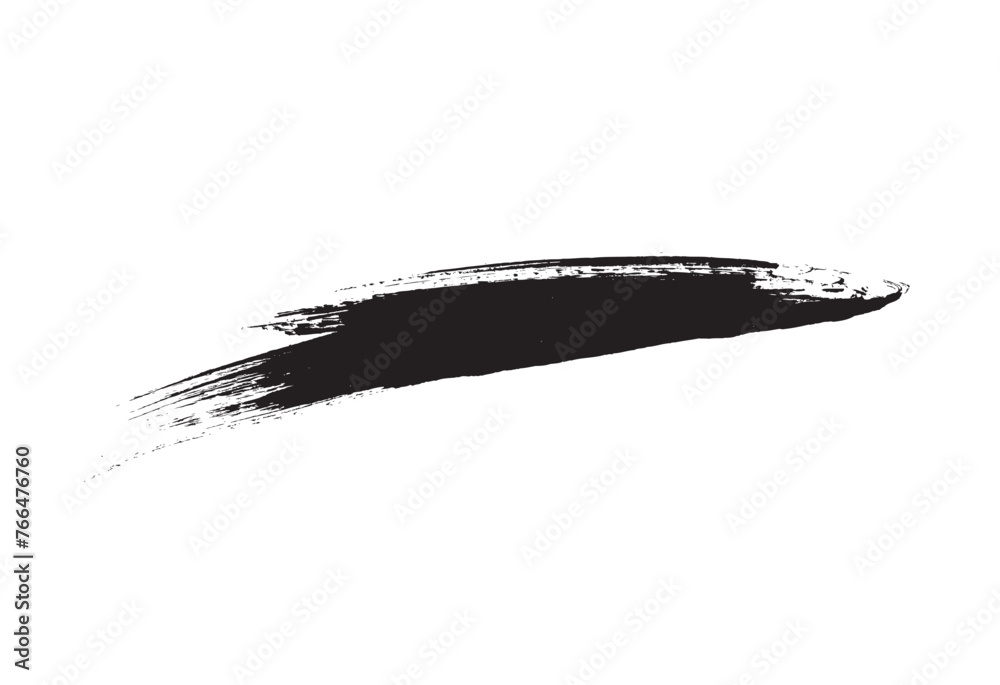 vector brush strokes graphic design