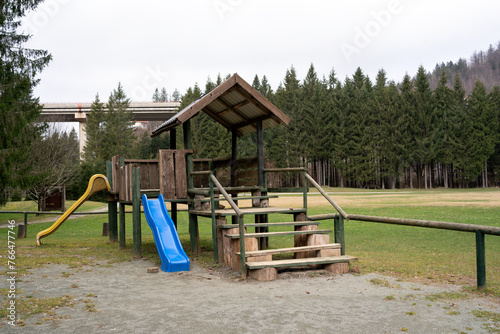 Wallpaper Mural children playground in the park Torontodigital.ca