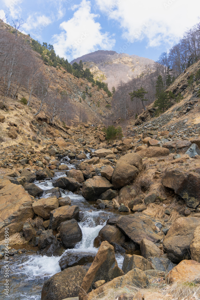 Albania Shebenik national park peaks mountain Hiking small river
