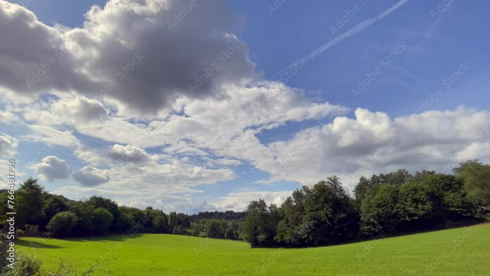 Vue sur la campagne,