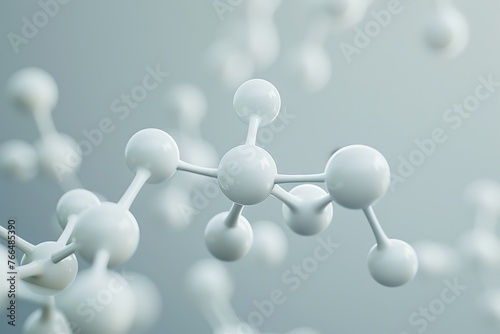 Chemical Complexity: Detailed 3D Model of Biomolecular Structures - Embracing the Intricacies of Molecular Biology