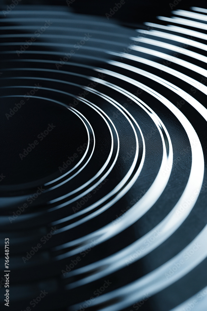 Abstract background with reflections and caustics. Hi-tech. Futuristic background image. Created with Generative AI technology. Abstract background with reflections and caustics. Hi-tech. Futuristic background image. Created with Generative AI technology.