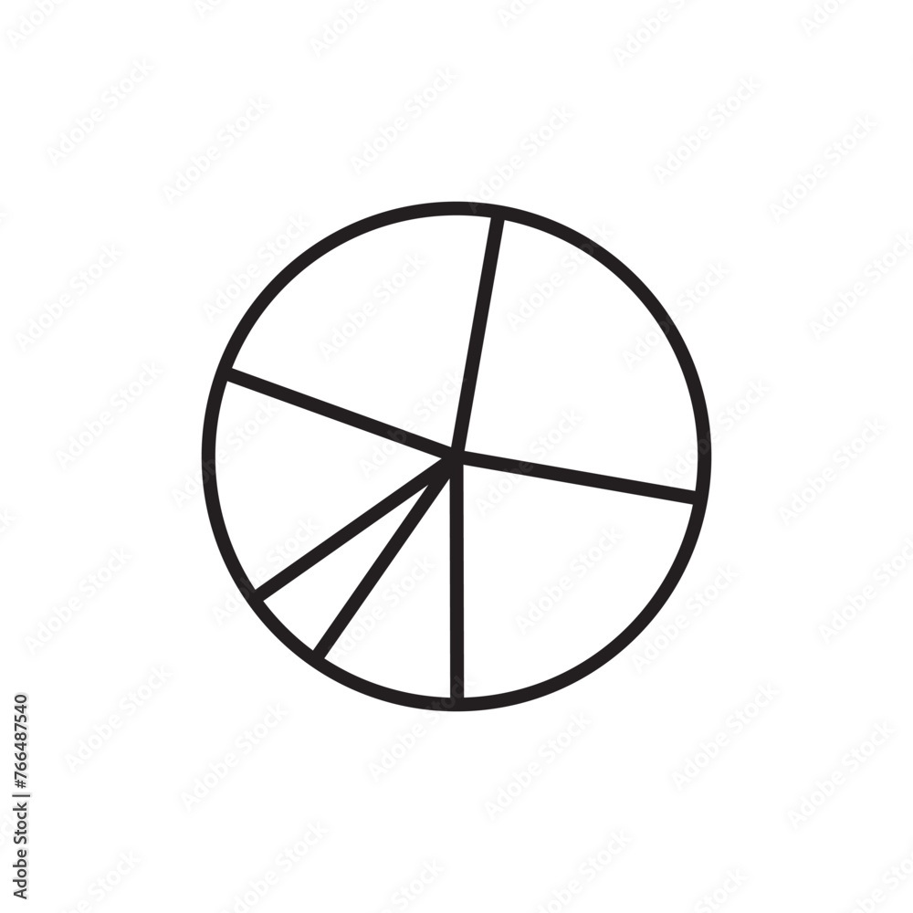 Pie chart vector icon. Pie graph flat sign design. Infographic chart symbol pictogram. UX UI statistics icon Pie chart vector icon. Pie graph flat sign design. Infographic chart symbol pictogram. UX UI statistics icon