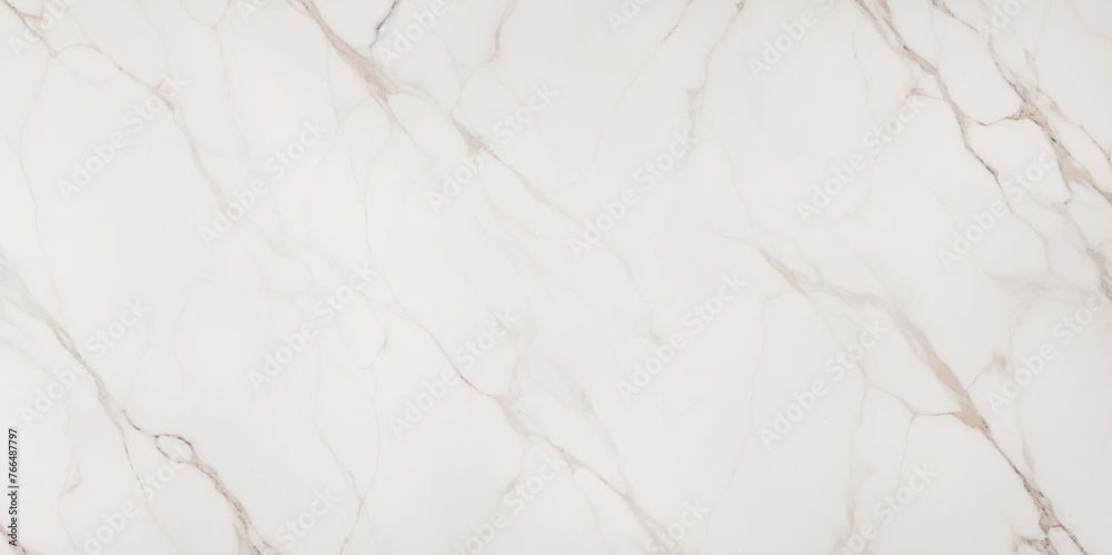 Beautiful white Carrera  stone marble texture background. White and grey smooth marble wallpaper background.