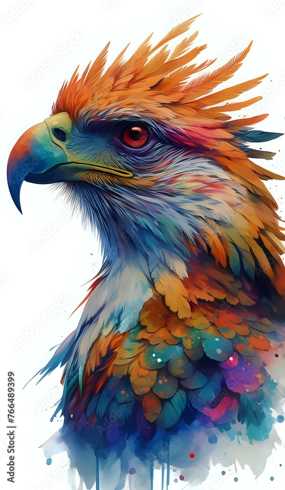 Obraz premium watercolor eagle