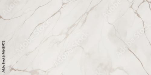 Panoramic white Carrera stone marble texture background. White and grey floor ceramic counter texture stone slab smooth tile background.