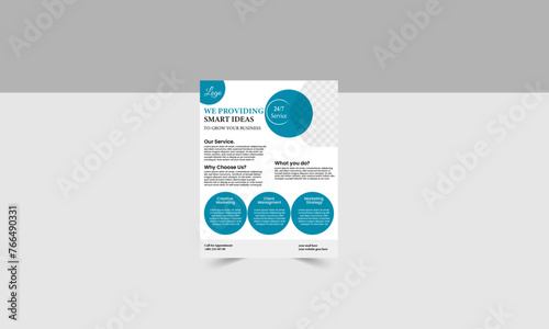 Creative Business Flayer Layout, Business social media design corporate flayer, Magazine, brochure, cover layout design print template.