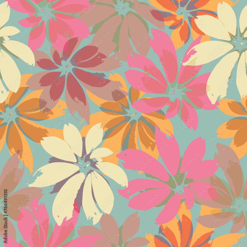 Pastel colors. Print, background, textile, template, vector