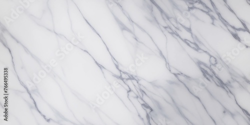 Beautiful white Carrera stone marble texture background. White and grey smooth marble wallpaper background.