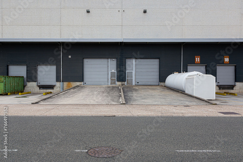 Polígono Industrial nave logística de transportes 