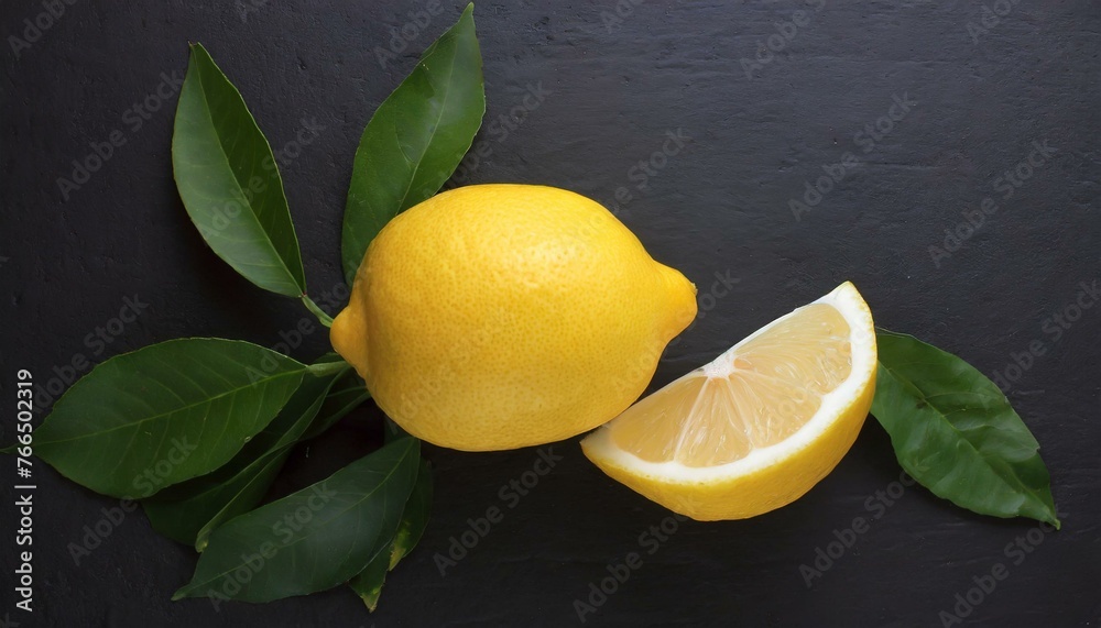 Dark Background Lemon