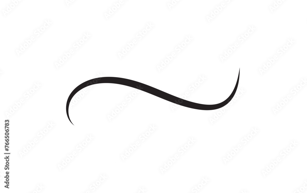 Underline text. Hand drawn collection of curly swishes, swashes, swoops. Calligraphy swirl. Highlight text elements. Underline text. Hand drawn collection of curly swishes, swashes, swoops. Calligraphy swirl. Highlight text elements.