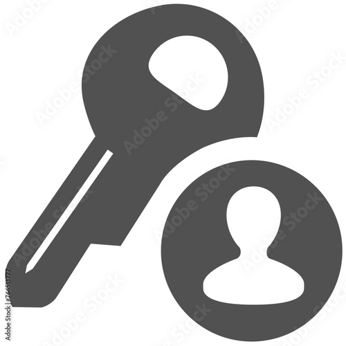 Basic diagram of user role icon pack
