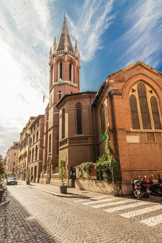 All Saints' anglican church in Rome, Italy