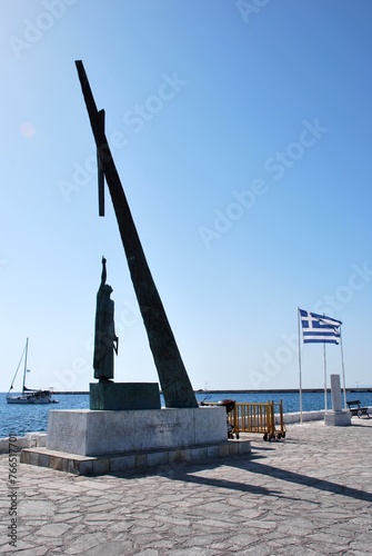 Statue of Pythagoras on Samos