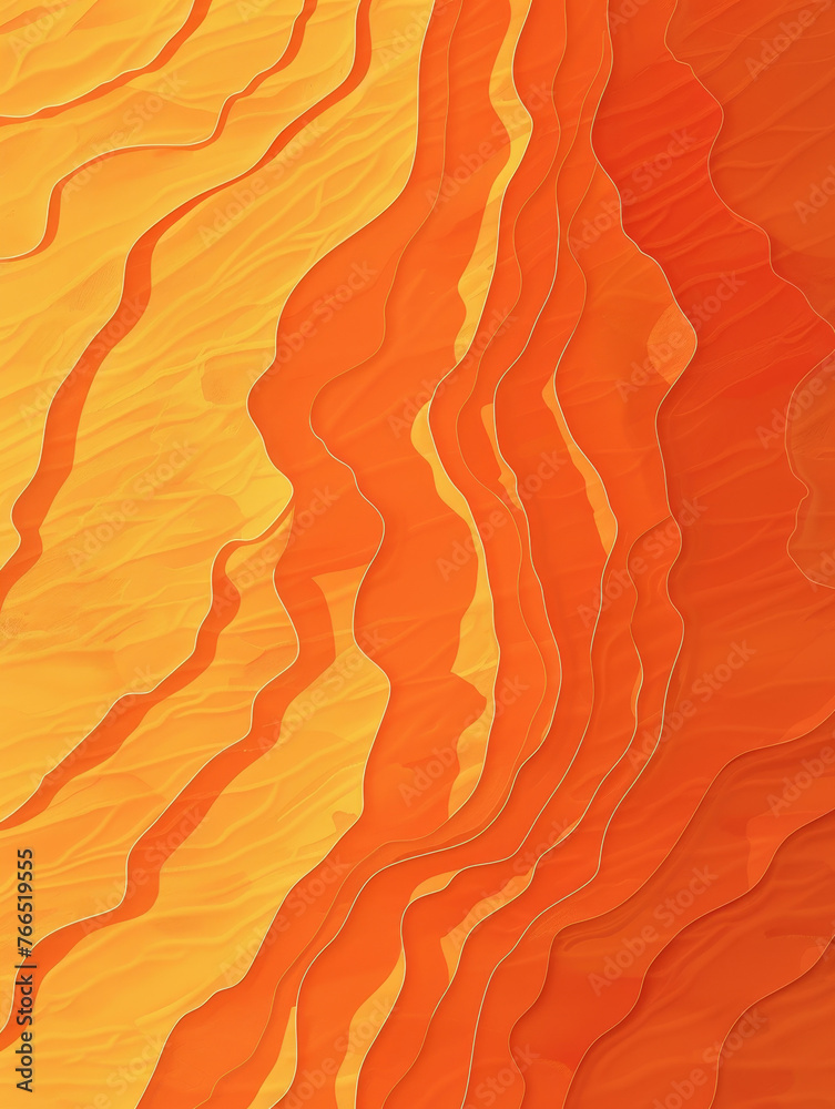 Abstract orange waves flowing with a soft gradient. Abstract orange waves flowing with a soft gradient.