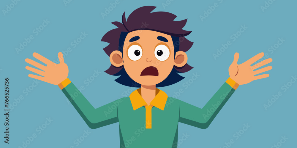 unhappy, surprised, shocked, puzzled, making difficult choice young man spreading his arms, shrugging shoulders. Concept of confusion, uncertainty, deadline, I don't know, insecurity, oops unhappy, surprised, shocked, puzzled, making difficult choice young man spreading his arms, shrugging shoulders. Concept of confusion, uncertainty, deadline, I don't know, insecurity, oops