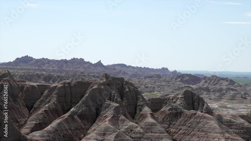 Badlands South Dakota Landscape Timelapse