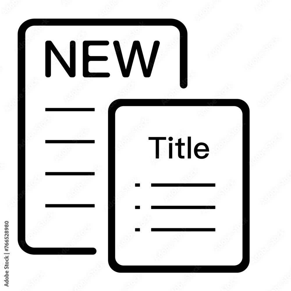 News editing Icon Library pack News editing Icon Library pack