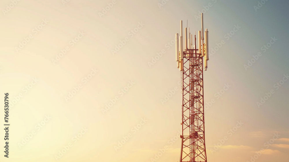 Towering Connectivity: Illustrating Wireless Communication Towering Connectivity: Illustrating Wireless Communication