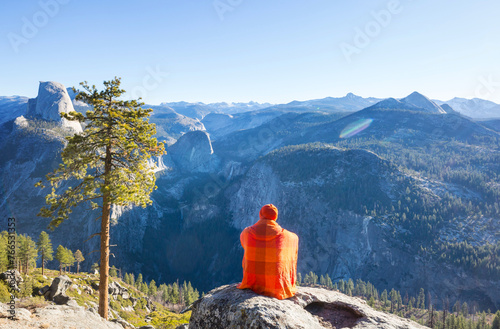 Hike in Yosemite photo