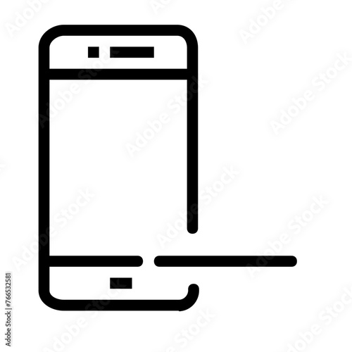 Line style digital correlation icon pack