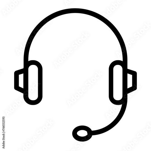 Line style digital correlation icon pack