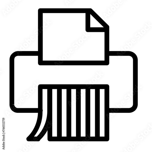 Line style digital correlation icon pack