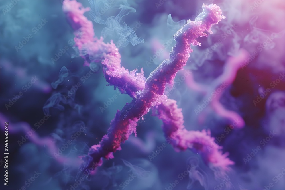 Repairing chromosome damage in telomeres affects aging lifespan and cancer risks by activating DNA shortening in a 3D context. Concept Telomere Repair, Chromosome Damage, Aging Lifespan Repairing chromosome damage in telomeres affects aging lifespan and cancer risks by activating DNA shortening in a 3D context. Concept Telomere Repair, Chromosome Damage, Aging Lifespan