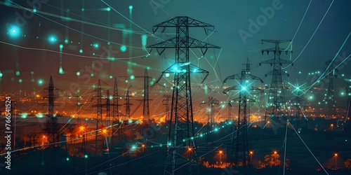 Optimizing Energy Distribution from Renewable Sources with Smart Grid Technologies and Artificial Intelligence. Concept Smart Grid Technologies, Renewable Energy, Artificial Intelligence