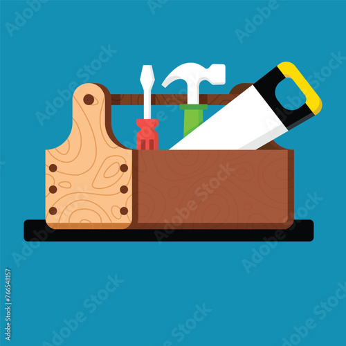 Under construction over dotted background vector illustration