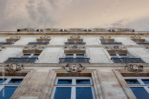 Stylish architecture in Bordeaux city