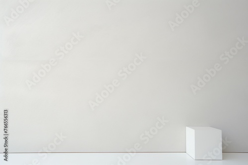 Wallpaper Mural White Square Object on Table Torontodigital.ca