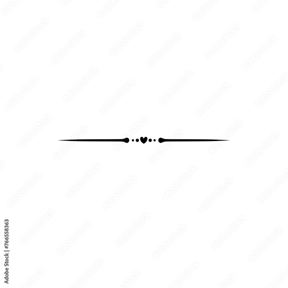 Decorative divider element Decorative divider element