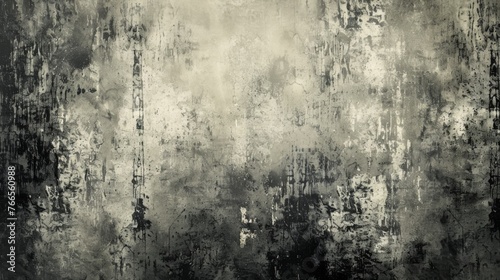 A grainy, gritty texture background with a distressed look in shades of black and white. photo