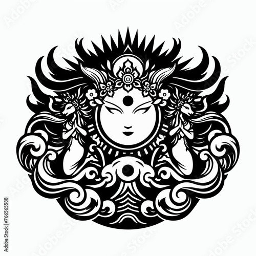 Japan mythology gods Amaterasu amaterasu Shinto sun mythology goddess © Alisaman