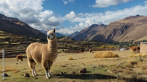 lama in the mountains generative ai