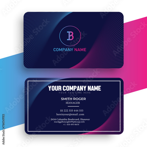 A creative business card desigen.
