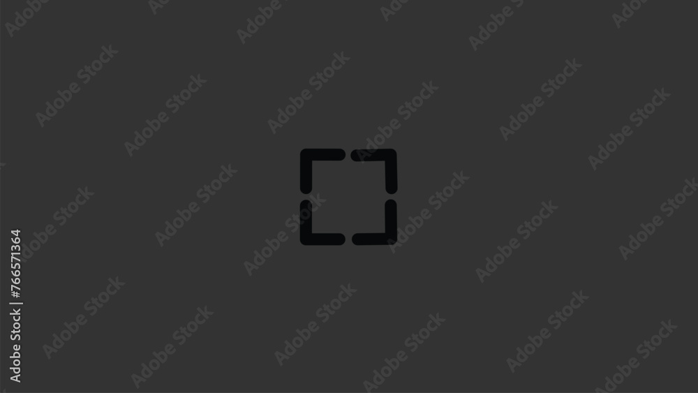 Animated display white line icon. Media player feature. Seamless loop video with alpha channel on transparent background.graphic design for night mode. Animated display white line icon. Media player feature. Seamless loop video with alpha channel on transparent background.graphic design for night mode.