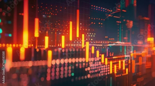 Wallpaper Mural background with code  and stock exchange  Torontodigital.ca