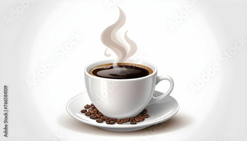 Fragrant Cup Of Coffee Morning Caffeine Aroma