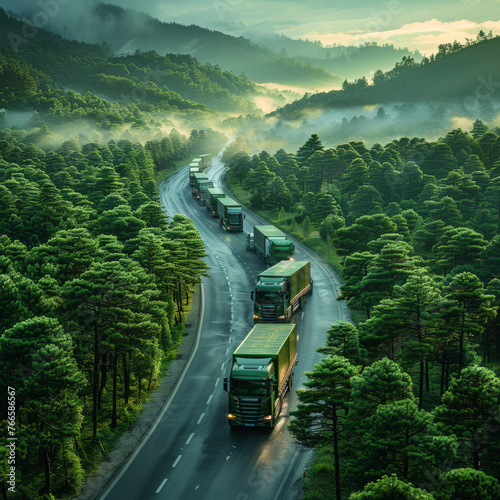 Green Cargo Trucks: A Sustainable Distribution Network
