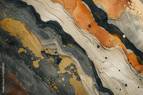 A close-up of an abstract background inspired by the stunning landscapes of China.