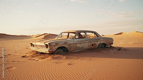 Desert Abandoned Vehicle © Andreas