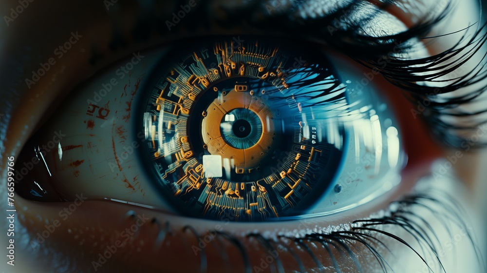 Technological Integration in Human Vision