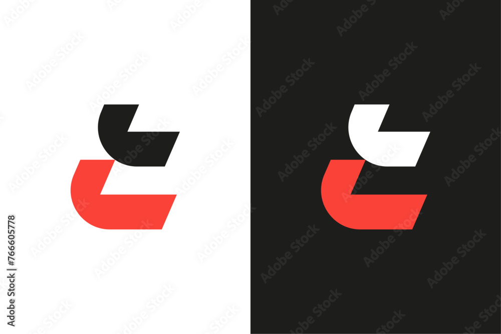Initial abstract T Logo - obrazy, fototapety, plakaty 