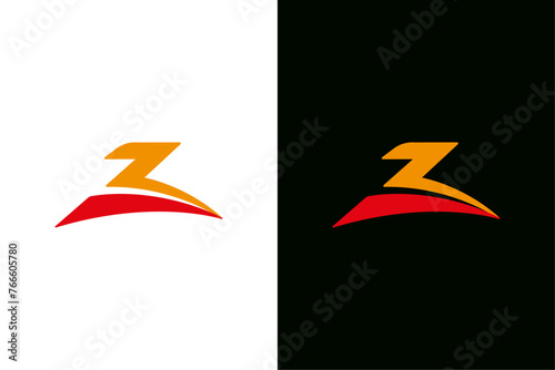 Flash Z logo initial